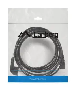 Alternative view of Lanberg Power кабел CEE 7/7 - IEC 320 C13 VDE 5M черен