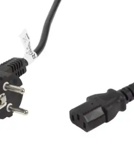 Lanberg Power кабел CEE 7/7 - IEC 320 C13 VDE 5M черен