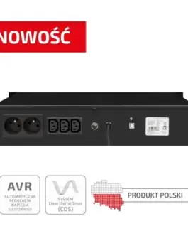 Alternative view of EVER UPS EVER ECO PRO 1000 AVR CDS 19 2U