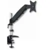 Techly Desk arm with a gas shock absorber монитор 15-27 inches 8kg silver-черен