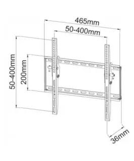Techly Wall/LCD holder 23-55 inch 45kg tilting