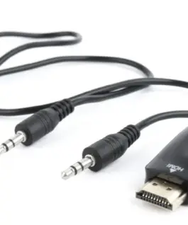 Gembird адаптер HDMI-A(M)->VGA(F)+Audio