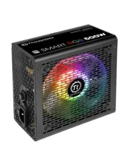 Alternative view of Thermaltake Smart 500W RGB (80+ 230V EU, 2xPEG, 120mm, Single Rail)