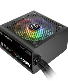 Thermaltake Smart 600W RGB (80+ 230V EU 2xPEG 120mm Single Rail)