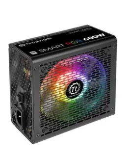 Alternative view of Thermaltake Smart 600W RGB (80+ 230V EU, 2xPEG, 120mm, Single Rail)