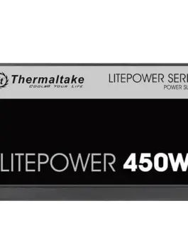 Alternative view of Thermaltake Litepower II черен 450W (Active PFC, 2xPEG, 120mm)