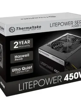 Thermaltake Litepower II черен 450W (Active PFC, 2xPEG, 120mm) - Image 4