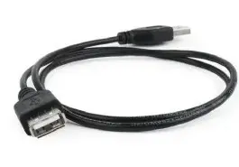 Alternative view of Gembird USB 2.0 удължителен кабел AM-AFI 0.75m черен