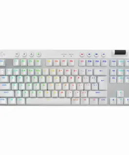 Геймърска механична клавиатура Logitech G Pro X TKL White - Tactile