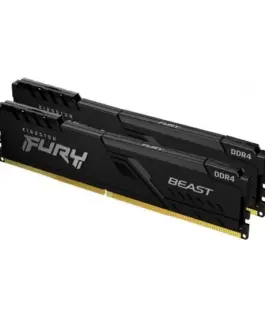 Alternative view of Памет за компютър Kingston FURY Beast Black 64GB(2x32GB) DDR4 3200MHz KF432C16BBK2/64