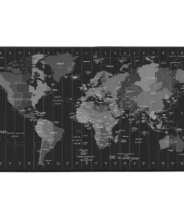 Natec Time zone Map Maxi 800x400 подложка за мишка