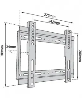 TB TV wall mount TB-250 up to 42 inches 40kg max VESA 200×200