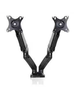 Alternative view of ART Desk handle for 2 lcd monitors 13-27