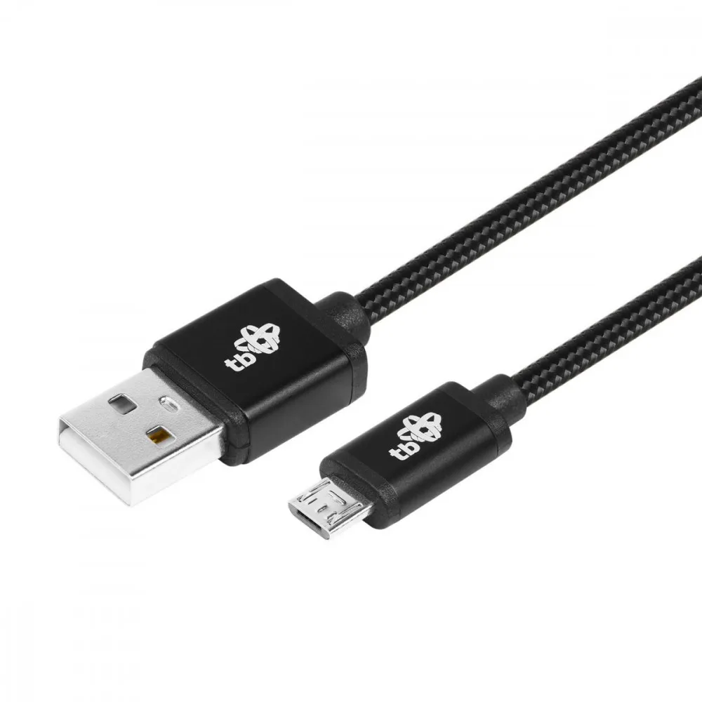 TB Micro USB - USB кабел 1.5 m черен - Image 4