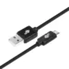 TB Micro USB - USB кабел 1.5 m черен