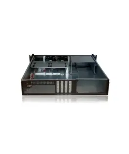 Techly Compact PC ATX Rack 19cali 2U черен