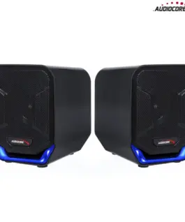 Audiocore Компютър speakers 6W USB AC865B син черен