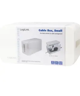 LogiLink кабел Box organizer, бял - Image 5