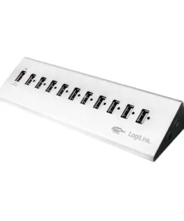 LogiLink High USB 2.0 speed hub 10-port