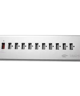 Alternative view of LogiLink High USB 2.0 speed hub 10-port