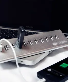 LogiLink High USB 2.0 speed hub 10-port