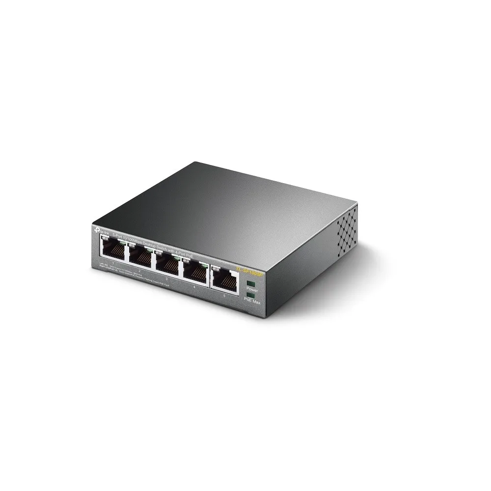 TP-LINK SF1005P switch 5xFE (4xPoE) - Image 4