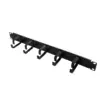 LogiLink кабел organizer 19 1U 5 handles черен