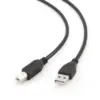 Gembird USB кабел 2.0 AM-BM 1m/черен