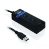 iBOX USB 3.0 IUH3FB Hub (4×USB 3.0) черен