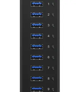 Alternative view of IcyBox IB-AC6110 active 10 port USB 3.0 HUB