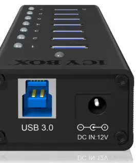 IcyBox IB-AC618 active 7 port USB Hub