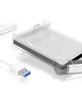 Alternative view of IcyBox IB-AC703-U3 адаптер + кутия 2,5