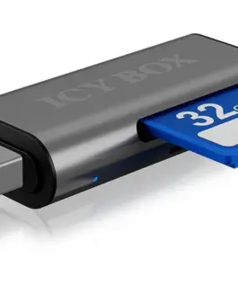 Alternative view of IcyBox Card reader IB-CR200-C USB 2.0 Type-C,TYPE A