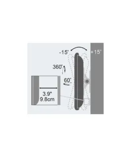 Techly Wall mount for TV LCD/L ED 13-30inch 23kg VESA