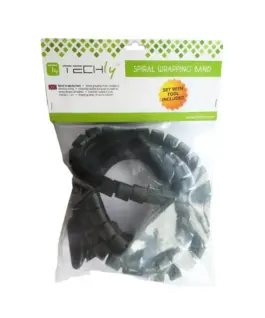 Alternative view of Techly Flexible кабел cover 2, 5m 25mm diameter, черен