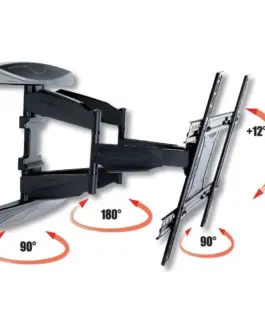 Alternative view of Techly Wall mount for TV LCD/LE D 40-80inch 50kg VESA