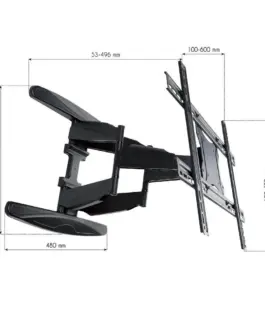 Techly Wall mount for TV LCD/LE D 40-80inch 50kg VESA
