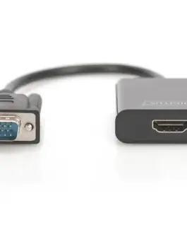 Alternative view of Digitus VGA-HDMI конвертор FHD audio 3.5mm