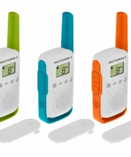 Motorola Walkie Talkie TLKR T42 triple pack