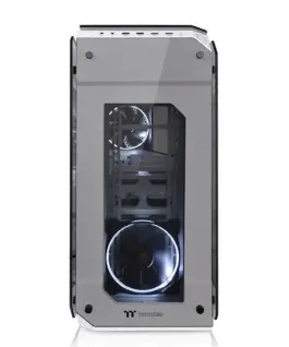 Thermaltake Case View 71 Riing Tempeчервен Glass E-ATX Full Tower - Snow Edition - Image 4