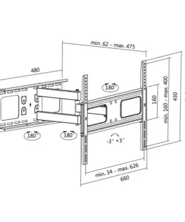 LogiLink Wall / LCD holder 37-70