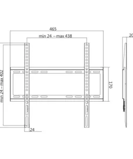 LogiLink TV wall mount