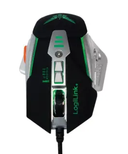 Alternative view of LogiLink USB gaming мишка with additional weights