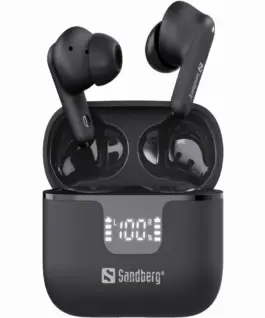 СЛУШАЛКИ SANDBERG Wireless Earbuds ANC+ENC - Black - PN 126-52