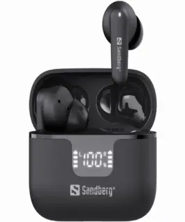 Alternative view of СЛУШАЛКИ SANDBERG Wireless Earbuds ANC+ENC - Black - PN 126-52