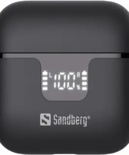 СЛУШАЛКИ SANDBERG Wireless Earbuds ANC+ENC – Black – PN
