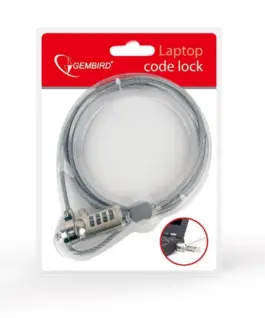 Alternative view of Gembird Security кабел for Лаптоп locks 4-digit combination