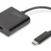Digitus Graphic адаптер HDMI 4K 30Hz UHD to USB 3.1 Type C with audio черен length