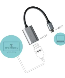 i-tec адаптер USB-C 3.1 – HDMI 4K Ultra HD 60Hz copmatible with Thunderbolt