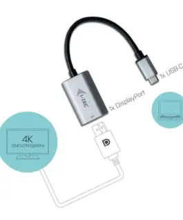 i-tec адаптер USB-C 3.1 Display Port 60 Hz Metal
